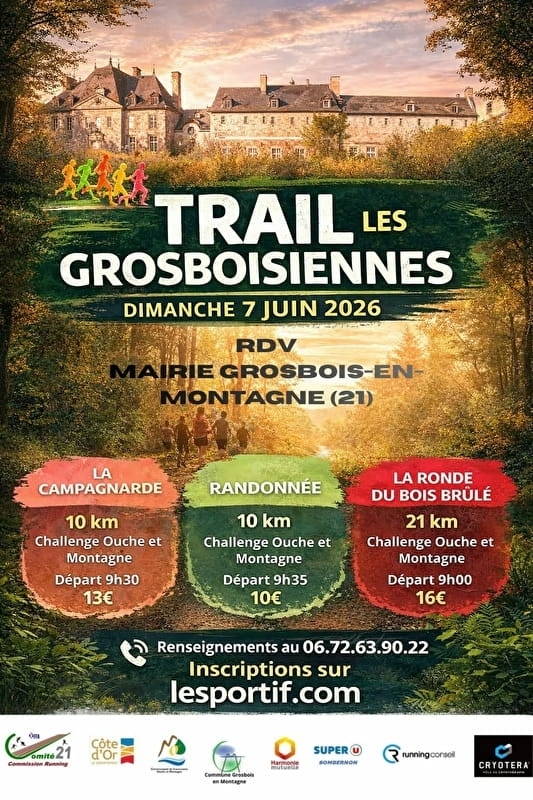 Trail de Grosbois en Montagne 2026