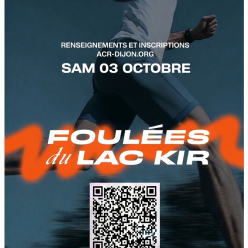 QR CODE inscription Foulées du Lac Kir 2026